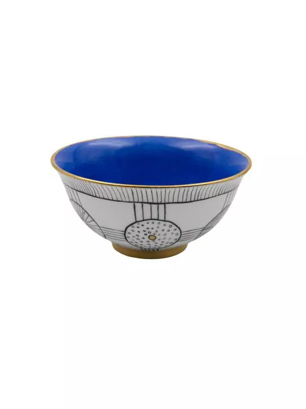 small classic bowl-navy blue