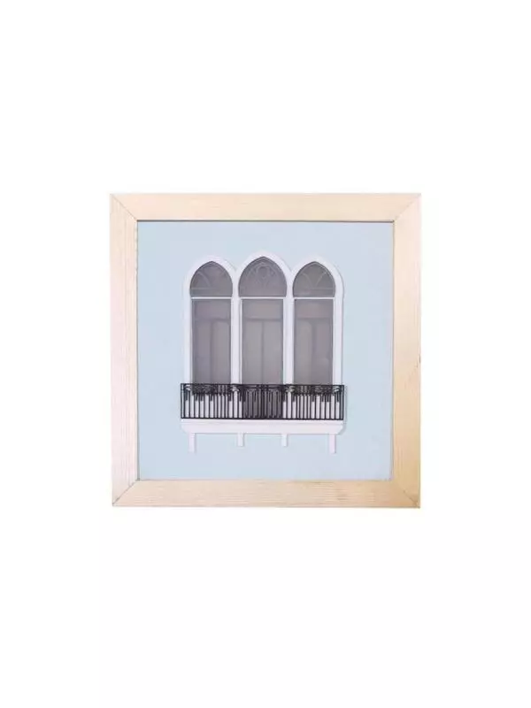 Light Box Triple Arches - Baby Blue