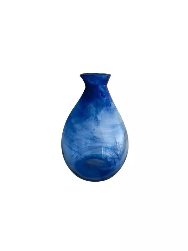 Retro Vase- Blue