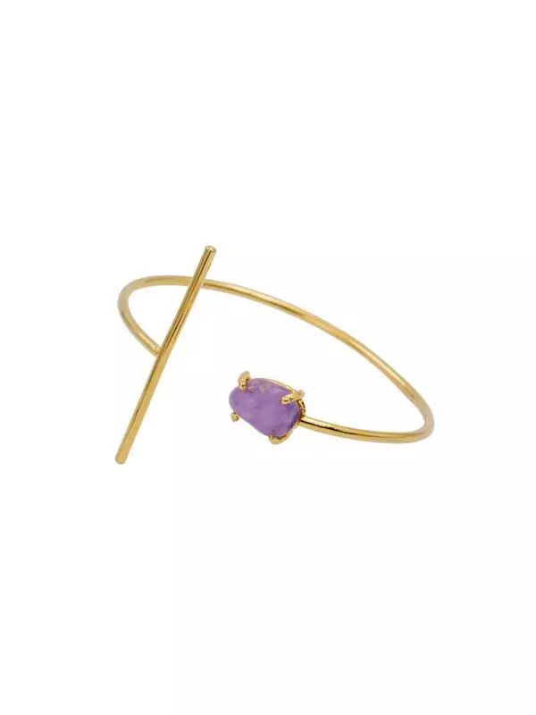 Mia's Bangle- Amethyst stone